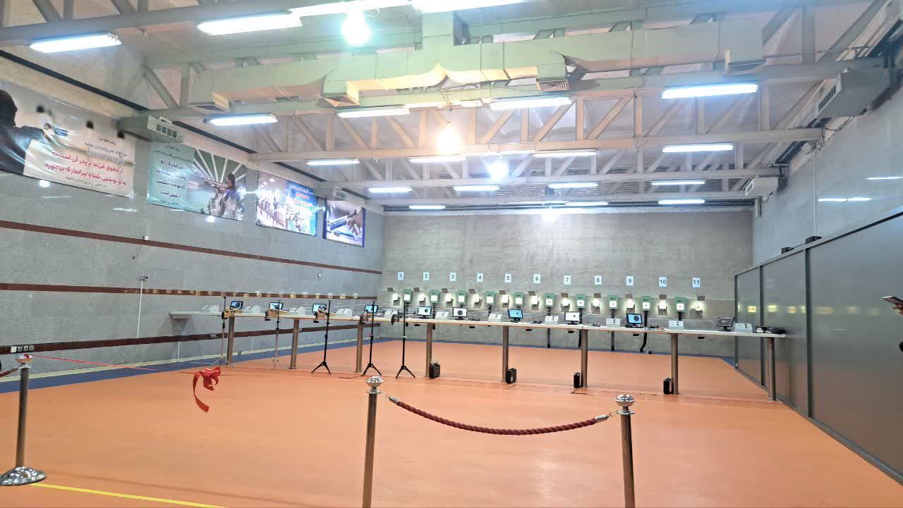 افتتاح سالن تیراندازی دانشگاه فردوسی