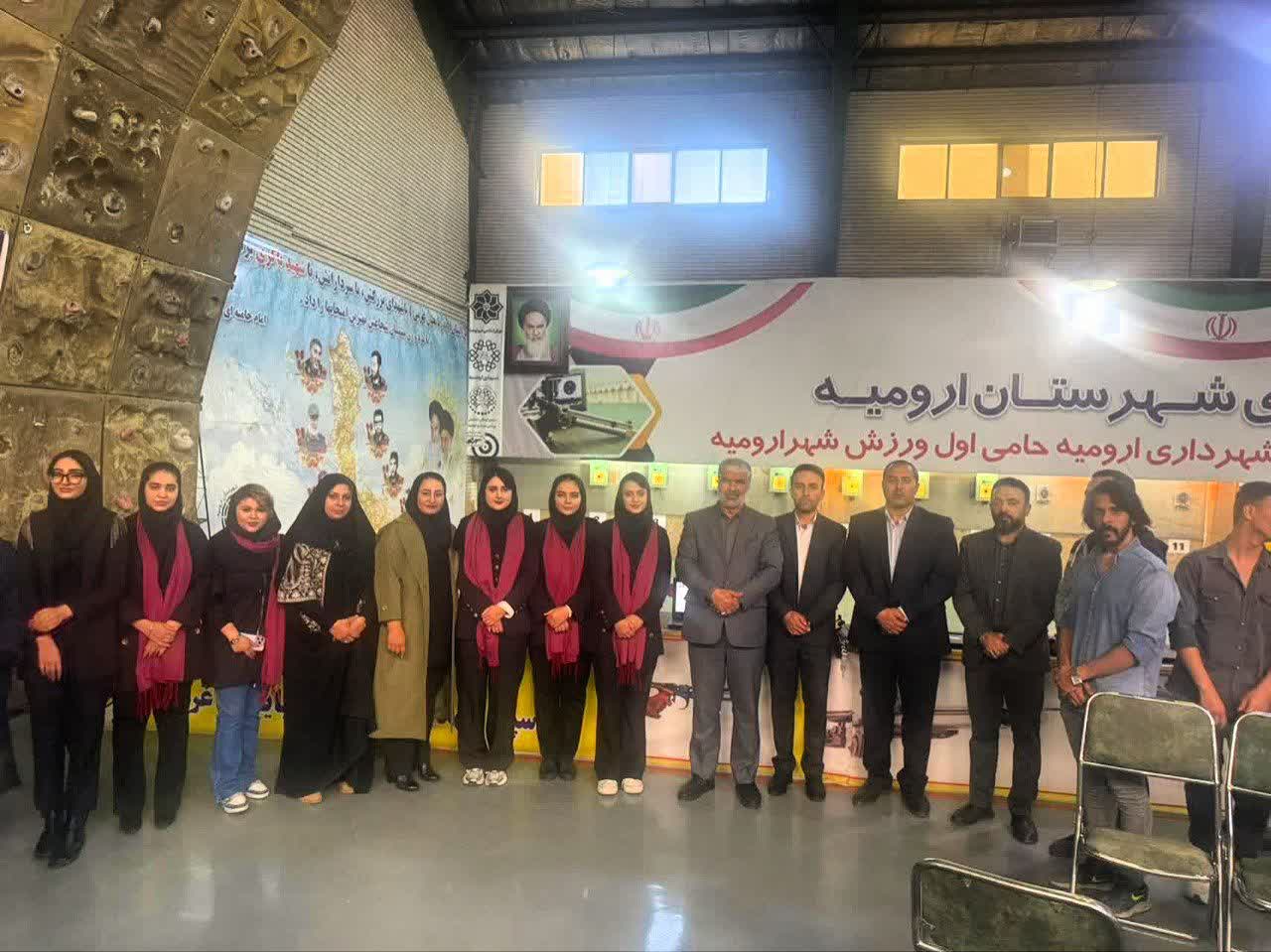 مراسم افتتاحیه خطوط الکترونیکی هیئت تیراندازی شهرستان ارومیه