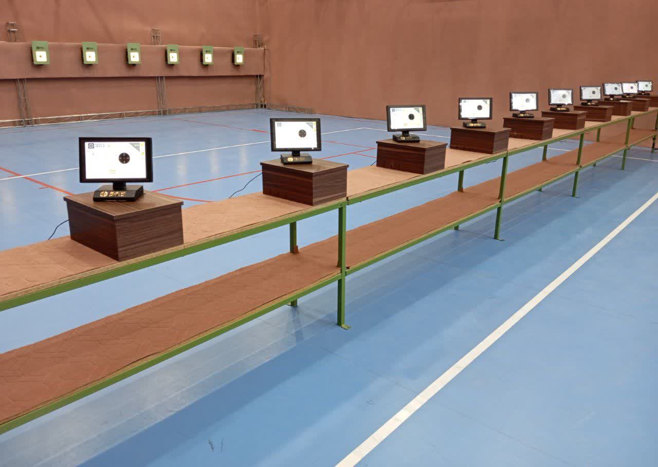 تجهیز خطوط تیراندازی دانشگاه صنعتی اصفهان به سیبل های الکترونیک ناوک نگار